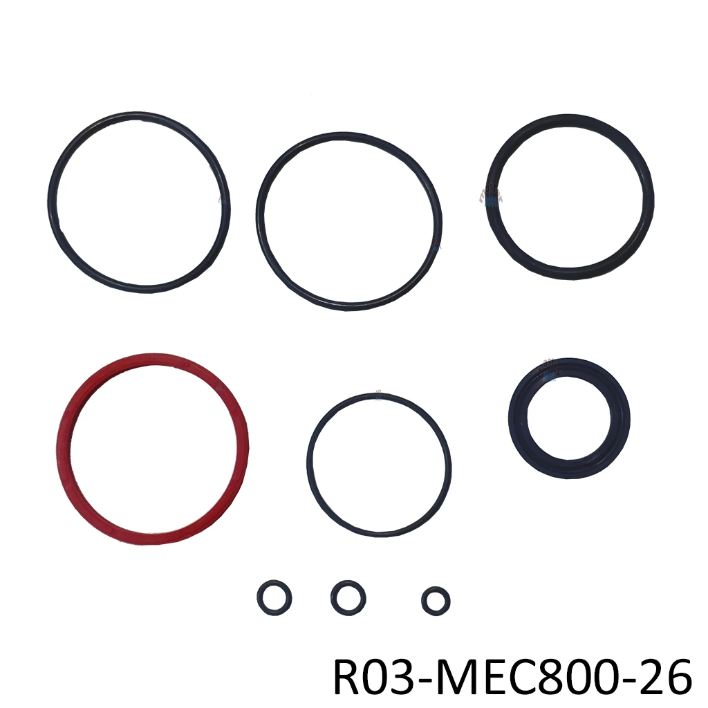 [R03-MEC800-26] Kit de empaques para piston del MEC-800 (Orin,Reten etc.)