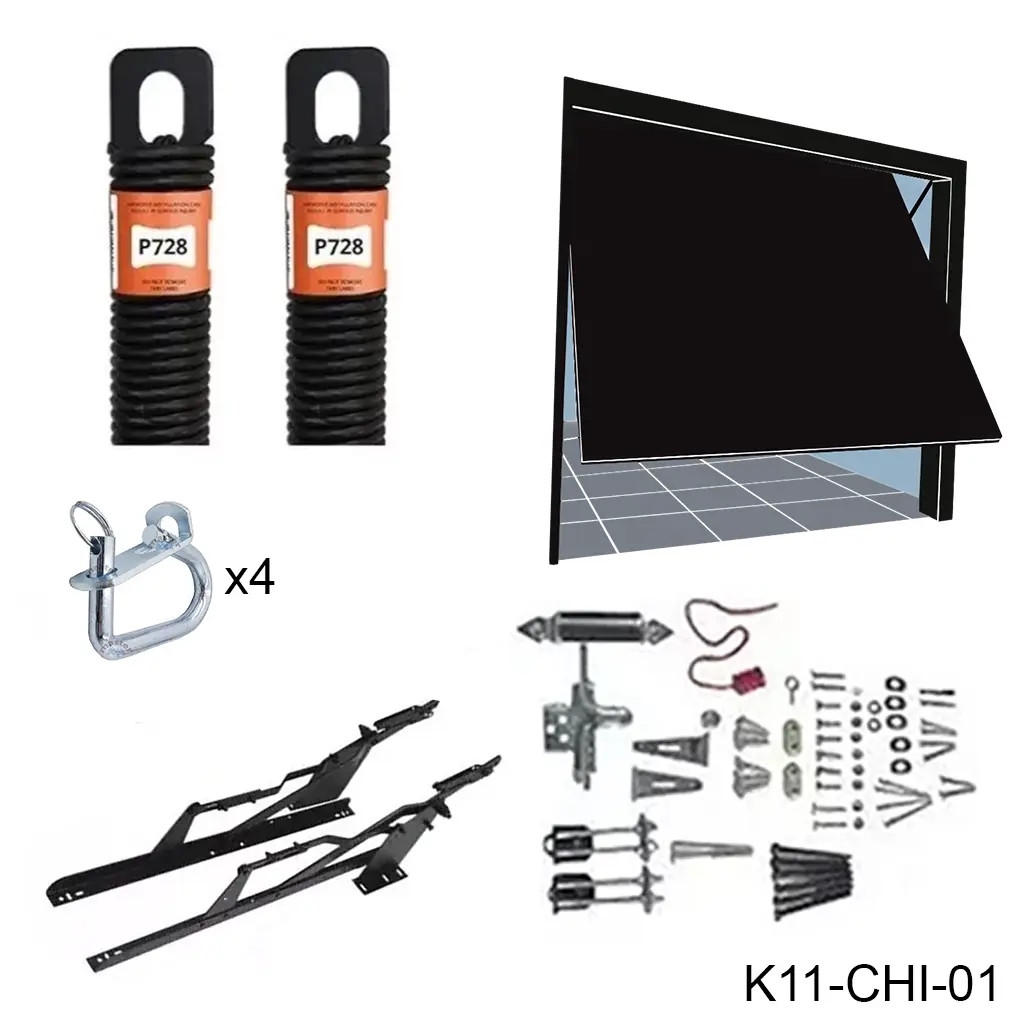 Kit herraje Maroma 7' para 50 kilos, Incluye 2 resortes de P728C