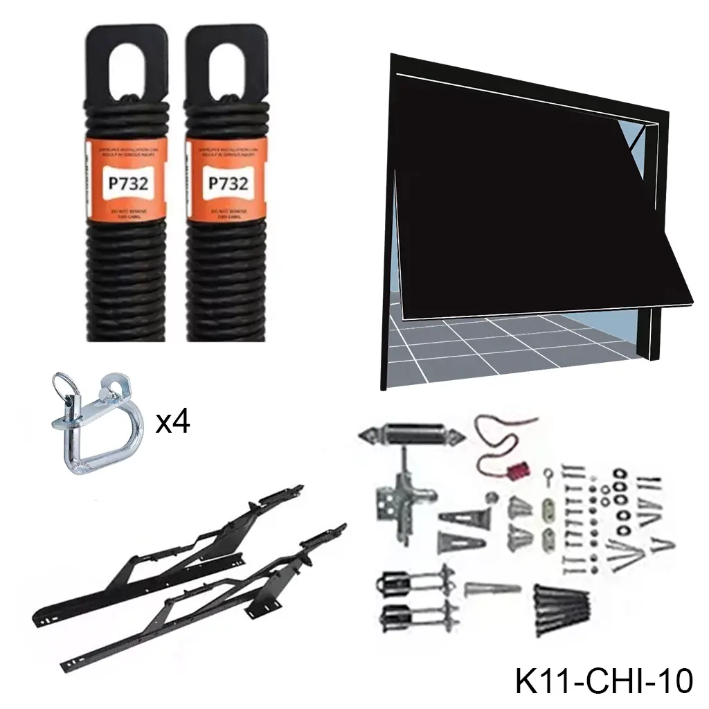 Kit herraje Maroma 8' para 50 kilos, Incluye 2 resortes de P732C