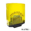 Lampara Blink con lente Amarilla 12/24vdc, 24/220Vac. Luz Fija o Luz Intermitente