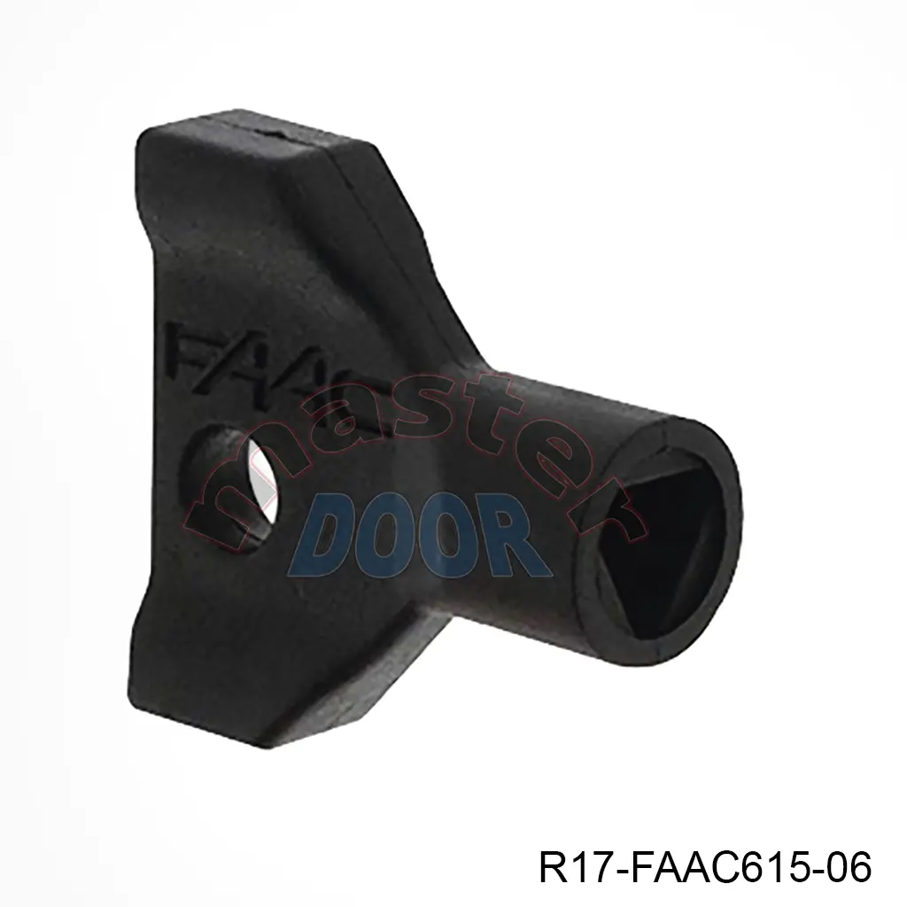 [R17-FAAC615-06] Llave Triangular de desbloqueo para Barrera FAAC-615/620