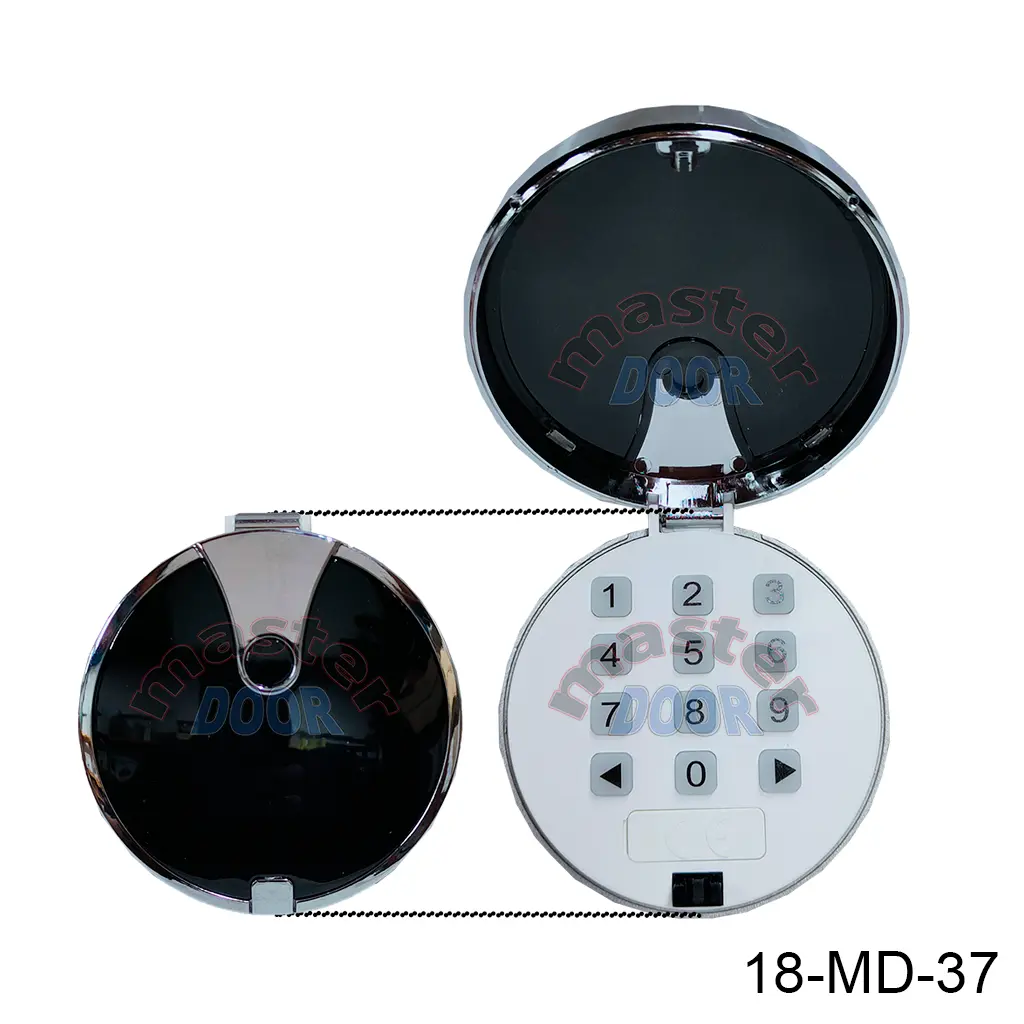 Llave digital / Teclado Inalámbrico F433, 2C, 8-Digitos, Circular, para Speed y otros (WK04)