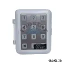 Llave digital / Teclado Inalámbrico F433, 2C, 8-Digitos, Rectangular, para Speed y otros (WK03)