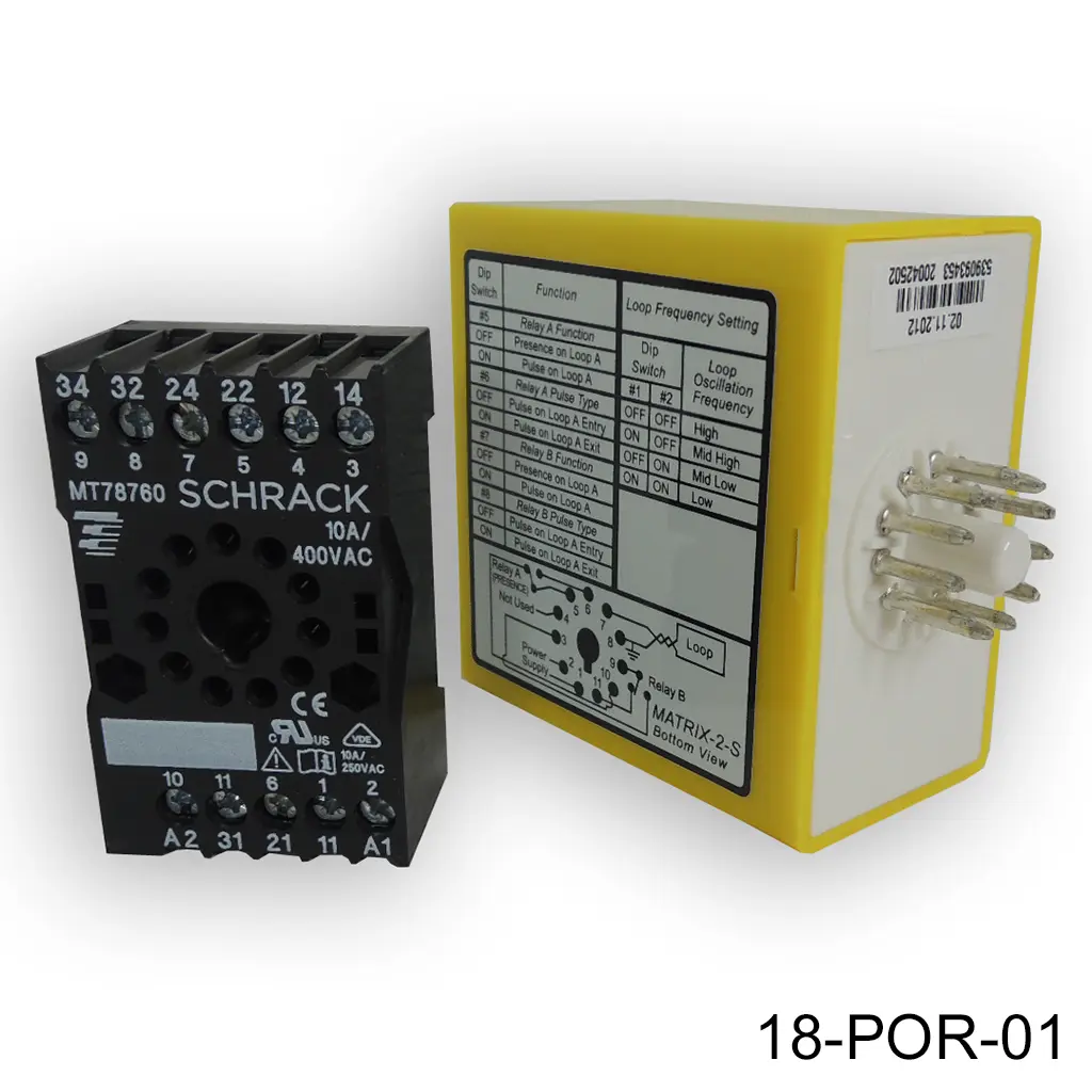 Loop Detector Sencillo Matrix S 12-24V