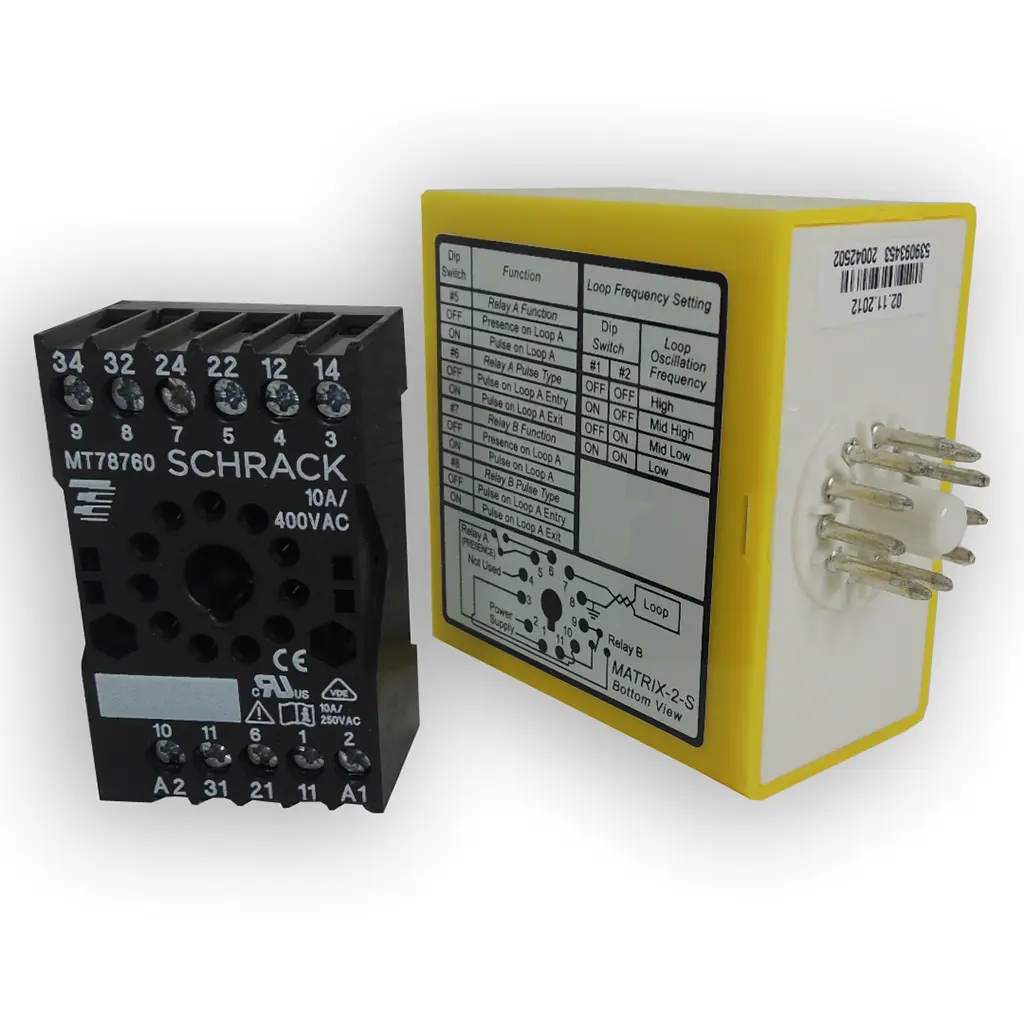 Loop Detector Sencillo Matrix S 12-24V