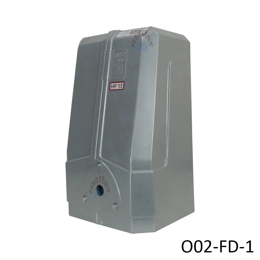 [O02-FD-1] Operador MEC-200, 220V, 3F, 1.5HP, completo en su caja...capacidad de arrastre 2000K, Cerebro por separado