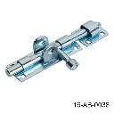 Pasador Horizontal galv. 150mm, Ø12mm, tiene orificios Ø10mm para candado, tipo redondo. A-299.12x150