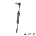 Pasador Mecánico VSF, en acero galvanizado, ajuste altura 10cm. LOC