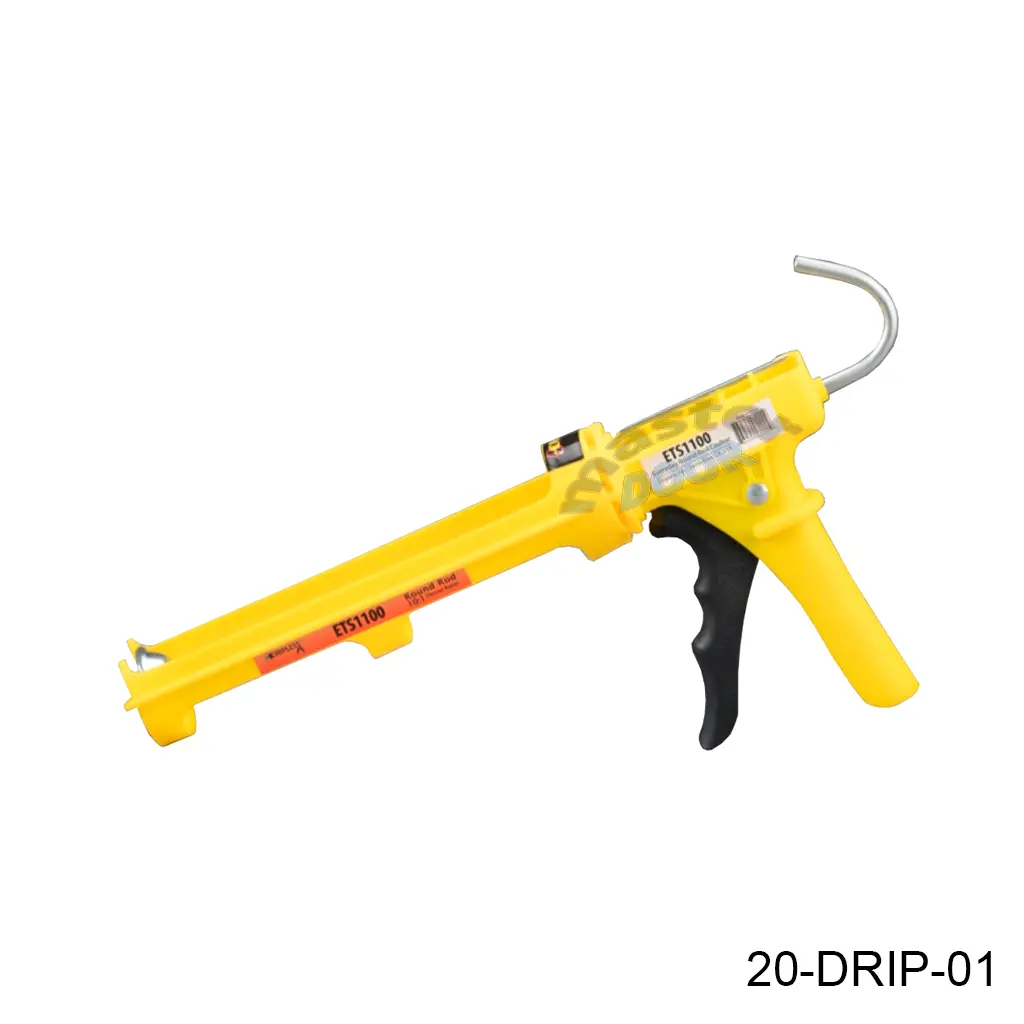 Pistola para silicon M-ETS1100 mango amarillo
