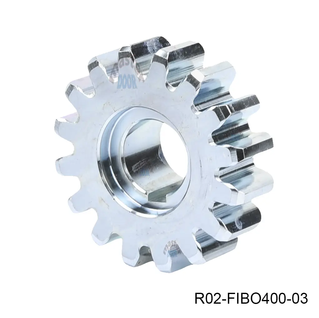 [R02-FIBO400-03] Piñon de salida para Op. FIBO-400, Z-16, P6, para cremallera 30x30mm