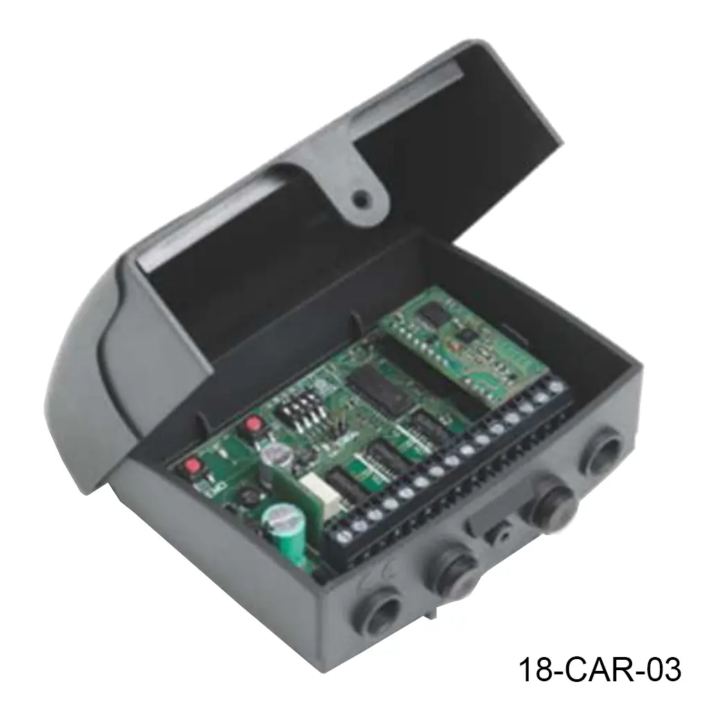 Receptor Bidireccional Car. con Antena, 4Ch, hasta 700m de alcance