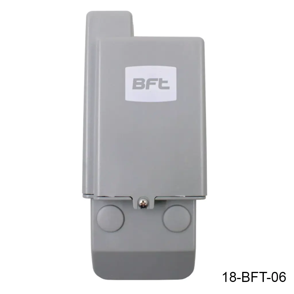 Receptor Externo F-433 Mhz, CLONIX 2E, capacidad 128 controles, 16-28V, IP44
