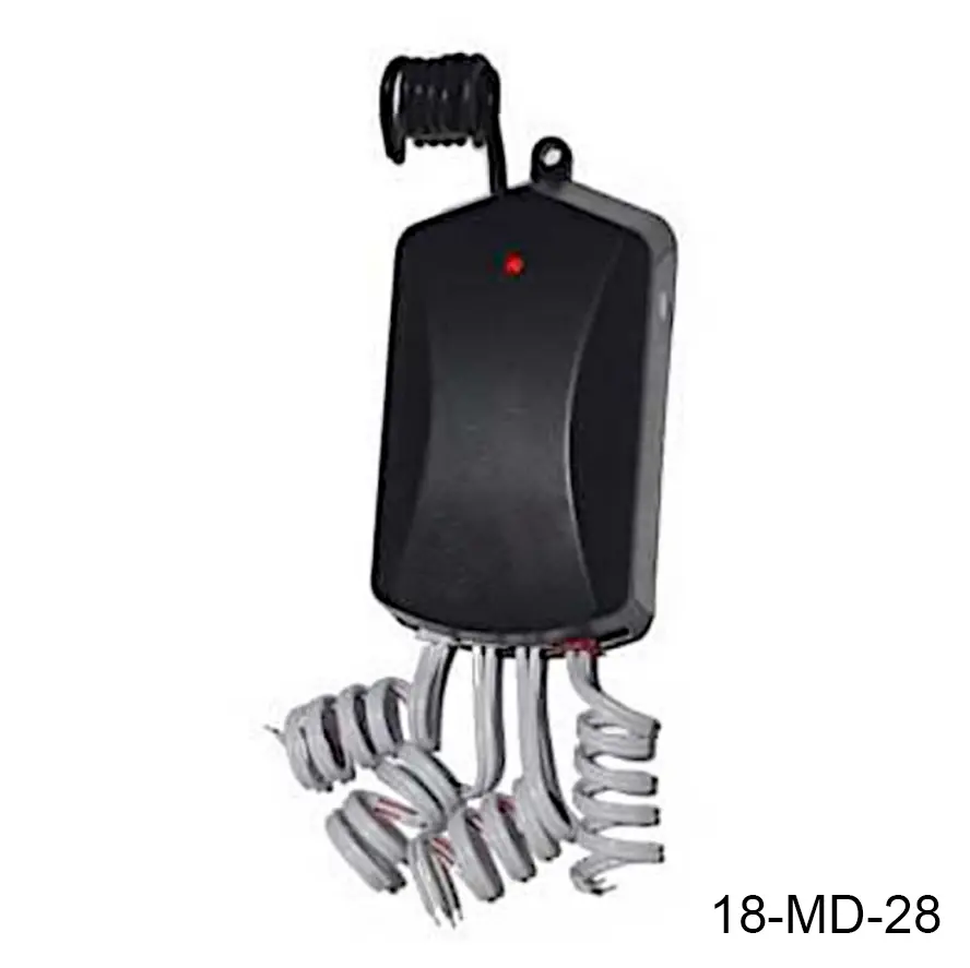 Receptor MD-F315, 3 contactos independientes, cap. 500 controles..For