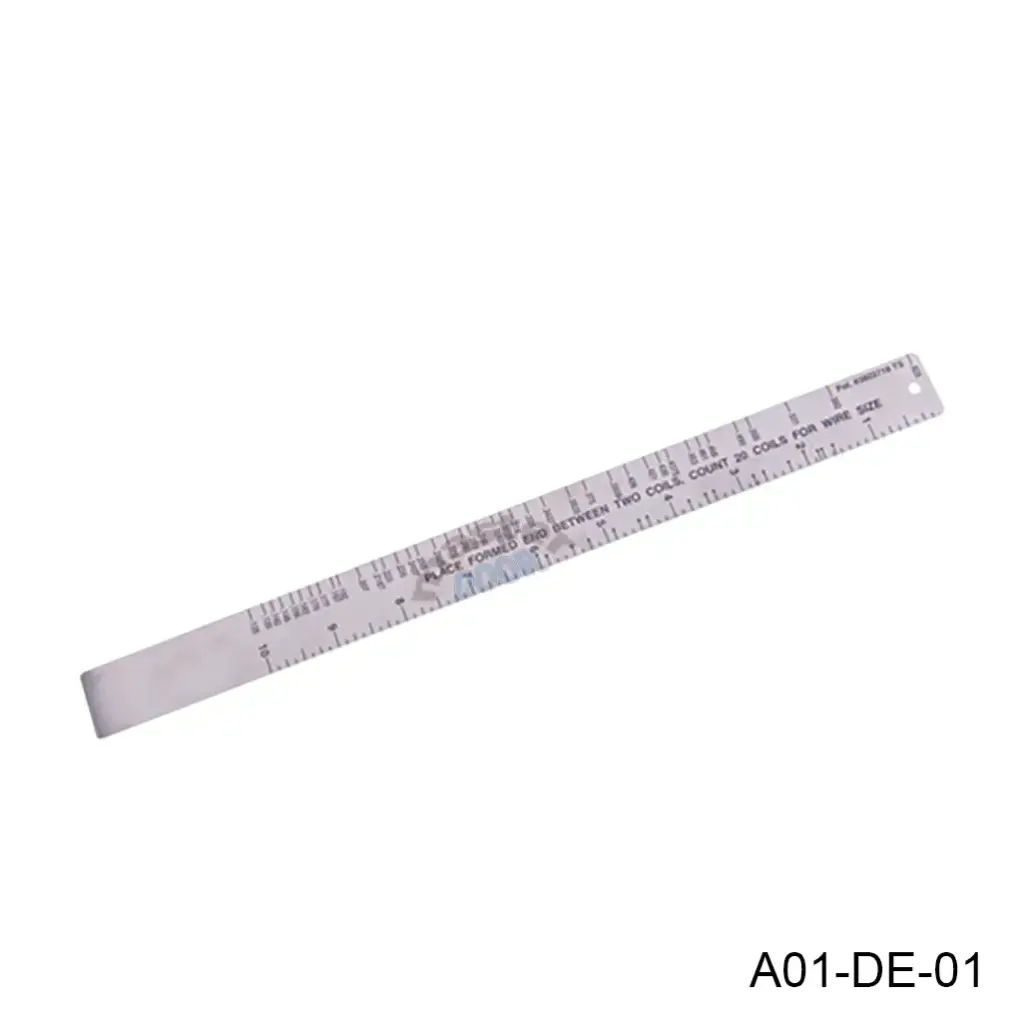 Regla para sacar Calibre de Resortes