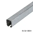 Riel Superior Chico para carretilla CH-RF 3m. 2mm exp. (33mm ancho x 34mm alto )