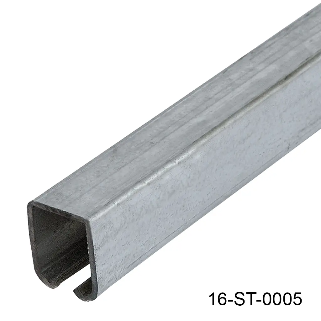 Riel Superior Grande para carretilla XL, 3mts, 3.0mm exp. (57mm ancho x 67mm alto).