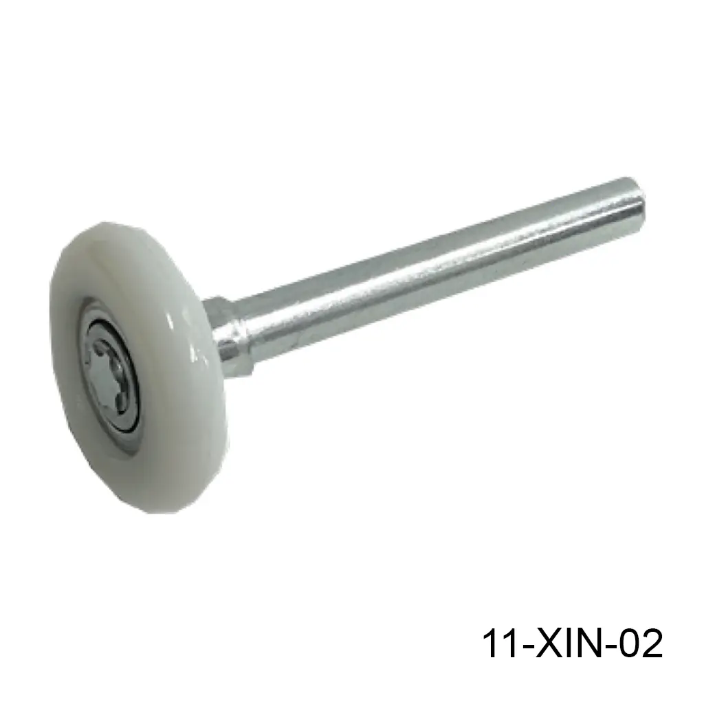 Rodaja Embalerada de 2", con zinc, zanco corto de 4"