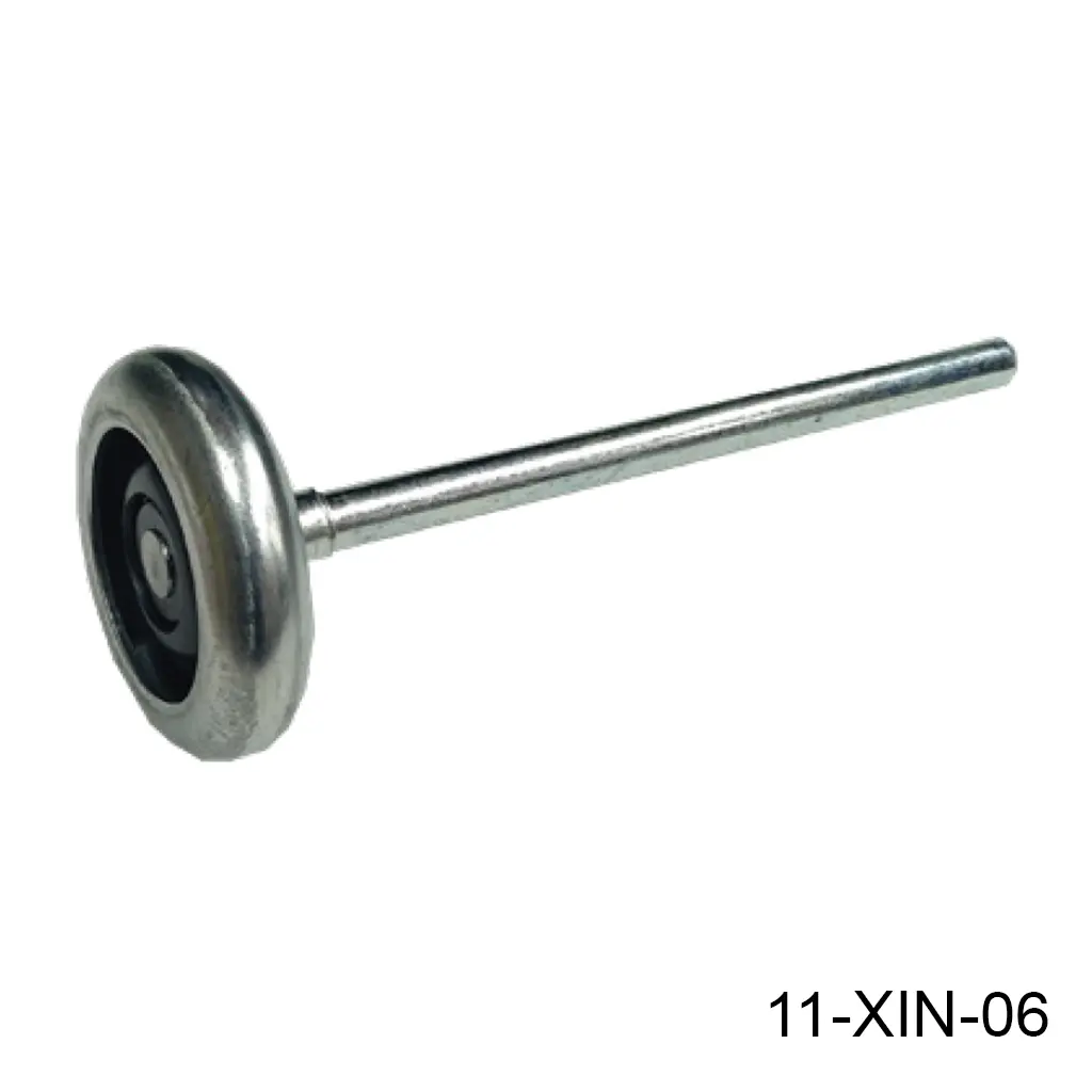 Rodaja Embalerada de 3" Metalica, zanco largo 7"