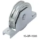 Rueda con base para 500kg "U" 160mm Europea