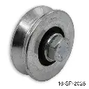 Rueda sin base de 50kg "V" 40mm Europea