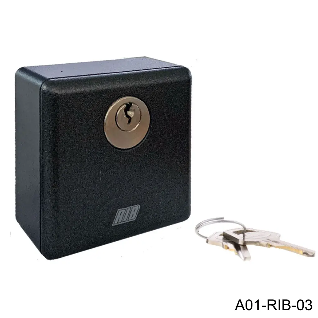 [A01-RIB-03] Selector de Llave Block Wi-Fi, F433, Inalambrico, 20m alcance. Programar directo en un Tarjeta CRX ó por medio de un Tarjeta Master Wi-fi a otro equipo