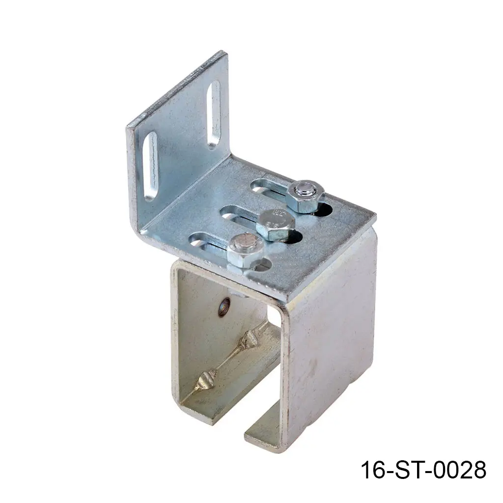 [16-ST-0028] Soporte "L" para sujetar Riel Superior Chico, se sujeta hacia un costado / Pared.