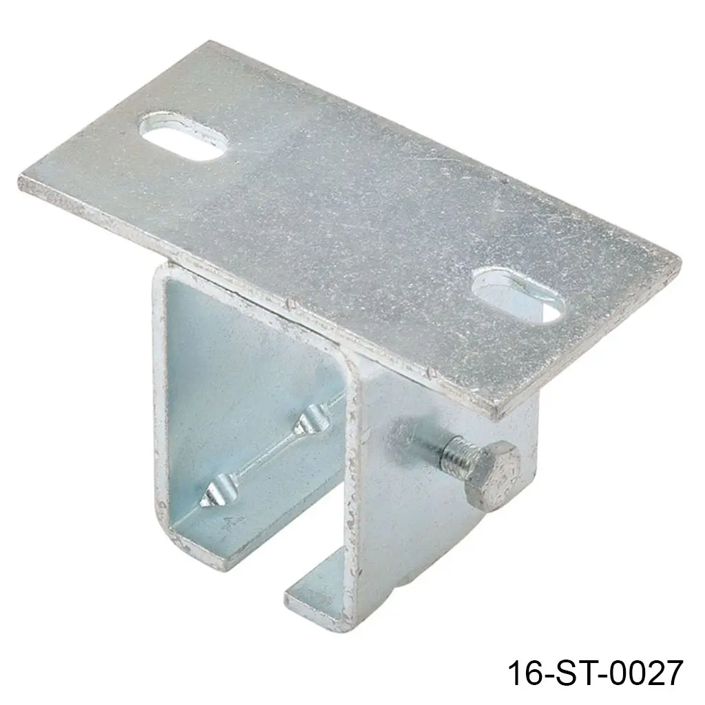 [16-ST-0027] Soporte "T" para sujetar Riel Superior Grande, se sujeta hacia al Techo / Cielo.