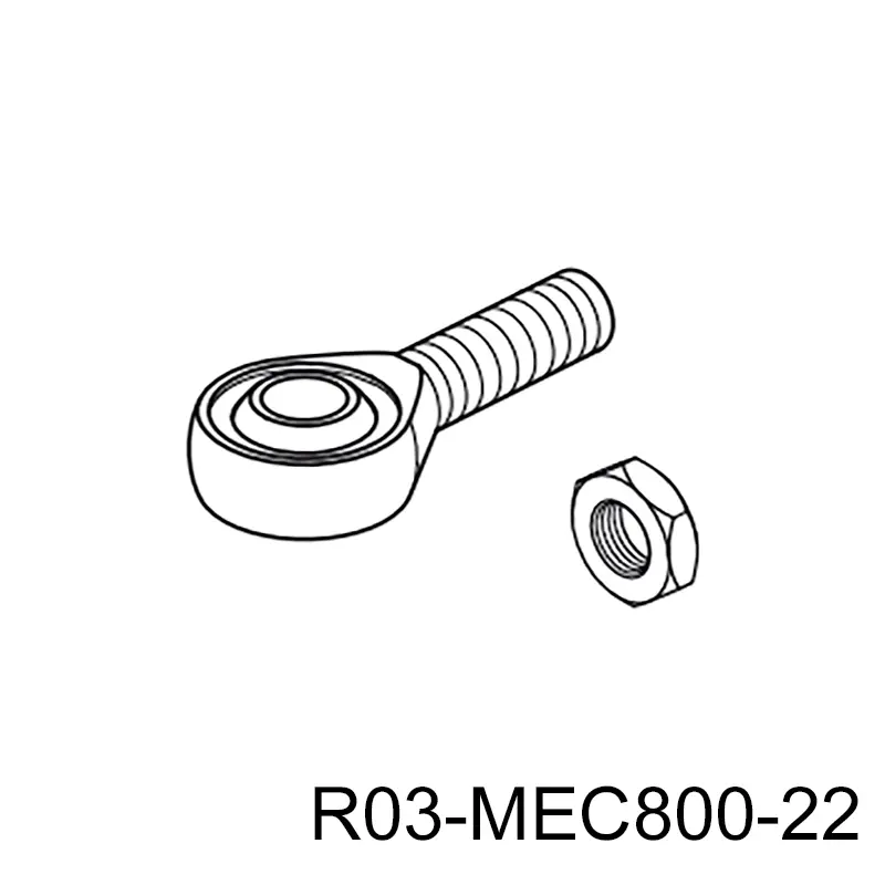 [R03-MEC800-22] Soporte delantero con Rosca para vastago del piston del MEC-800. Incluye Tuerca