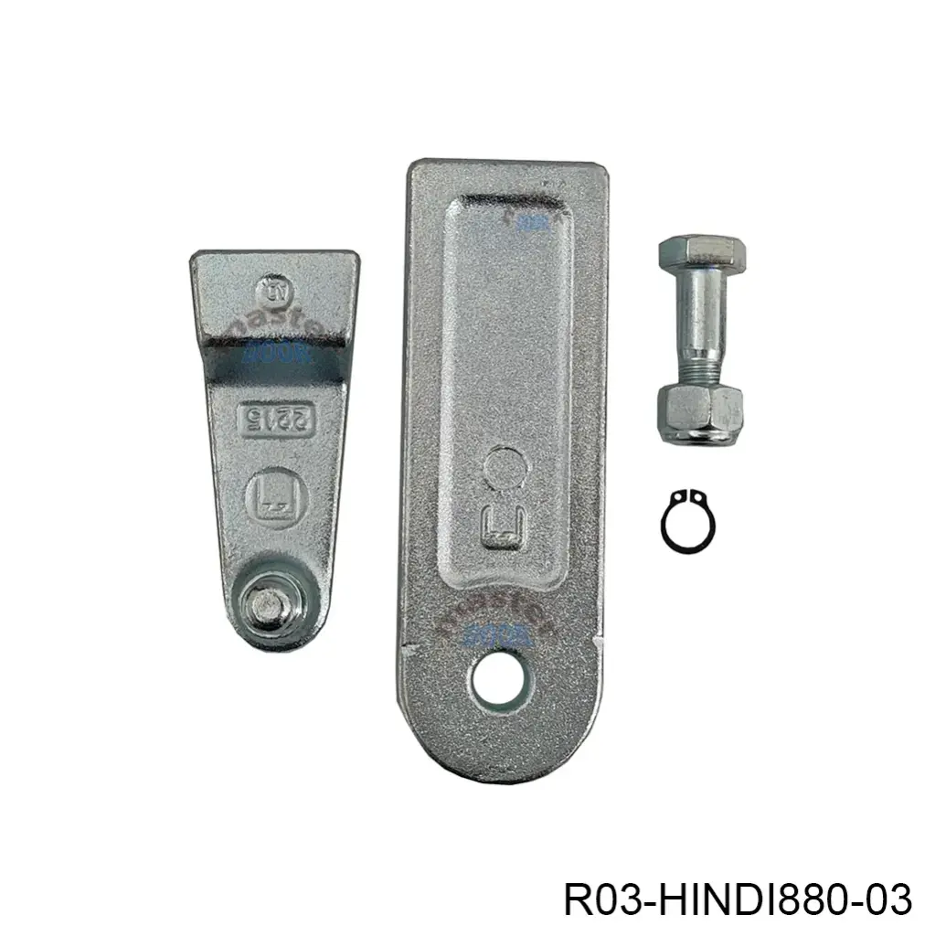 [R03-HINDI880-03] Soportes Delantero y Trasero para fijación del Piston HINDI880 Evo de 280mm..juego