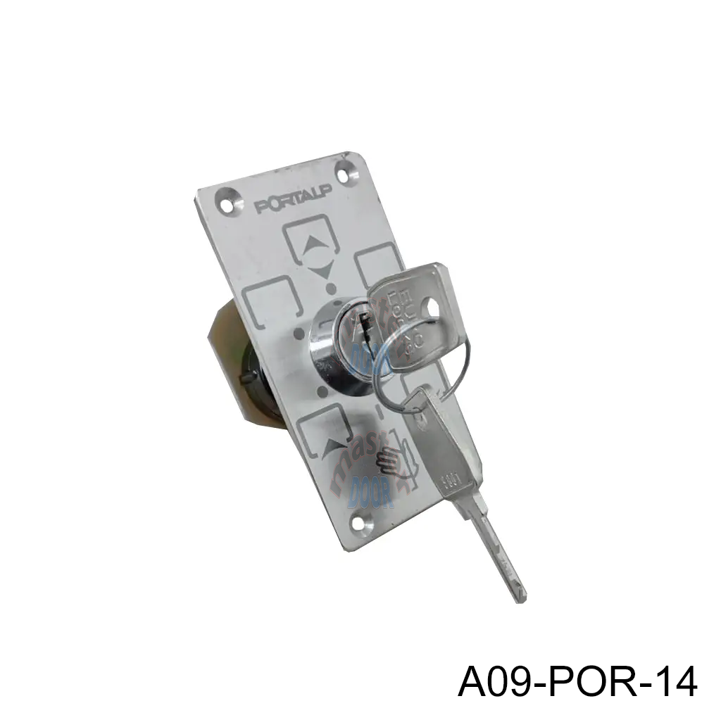 Switch de llave SS 80x40 6P para Cabezales Portalp