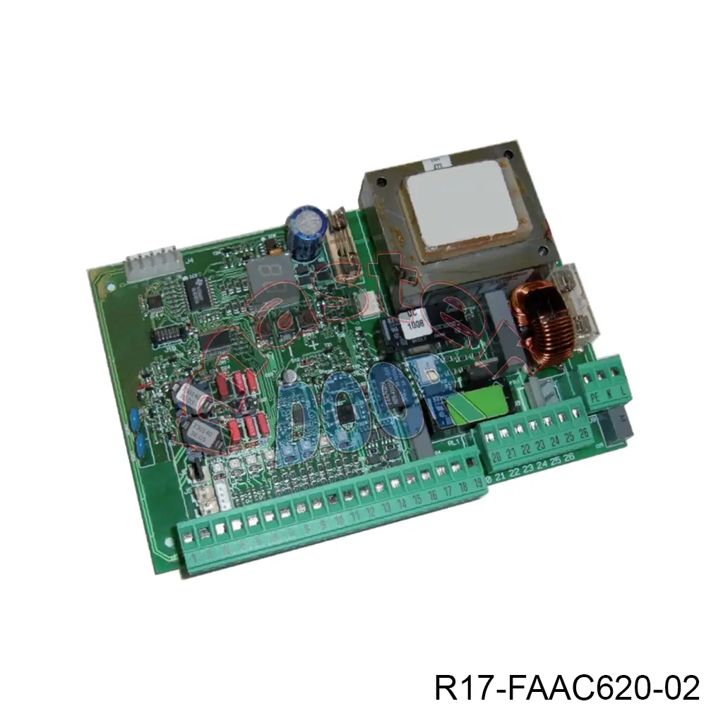 [R17-FAAC620-02] Tarjeta Electronica 624BLD para Barrera 620, 220V, 2F.