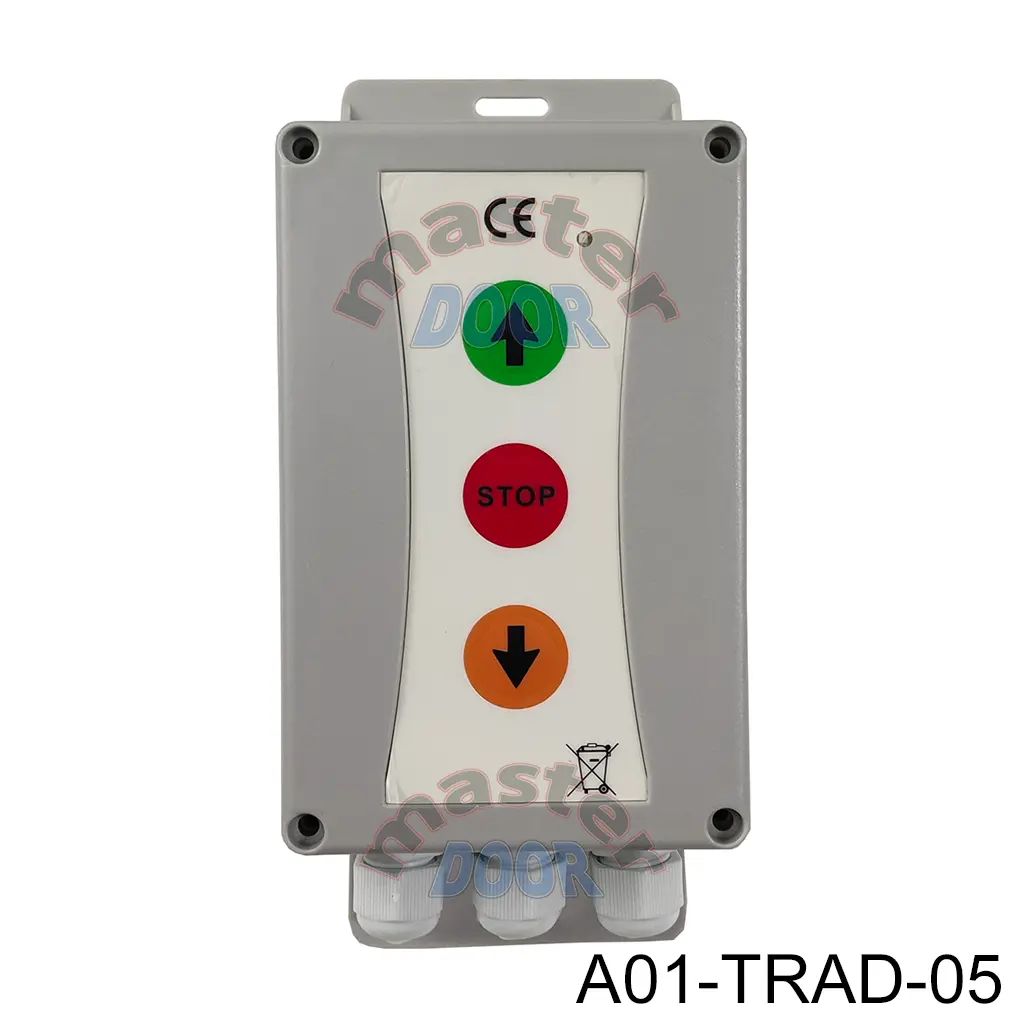 Tarjeta Electronica MD, para Operador oculto, con receptor integrado F433 y Botonera integrada, DS052