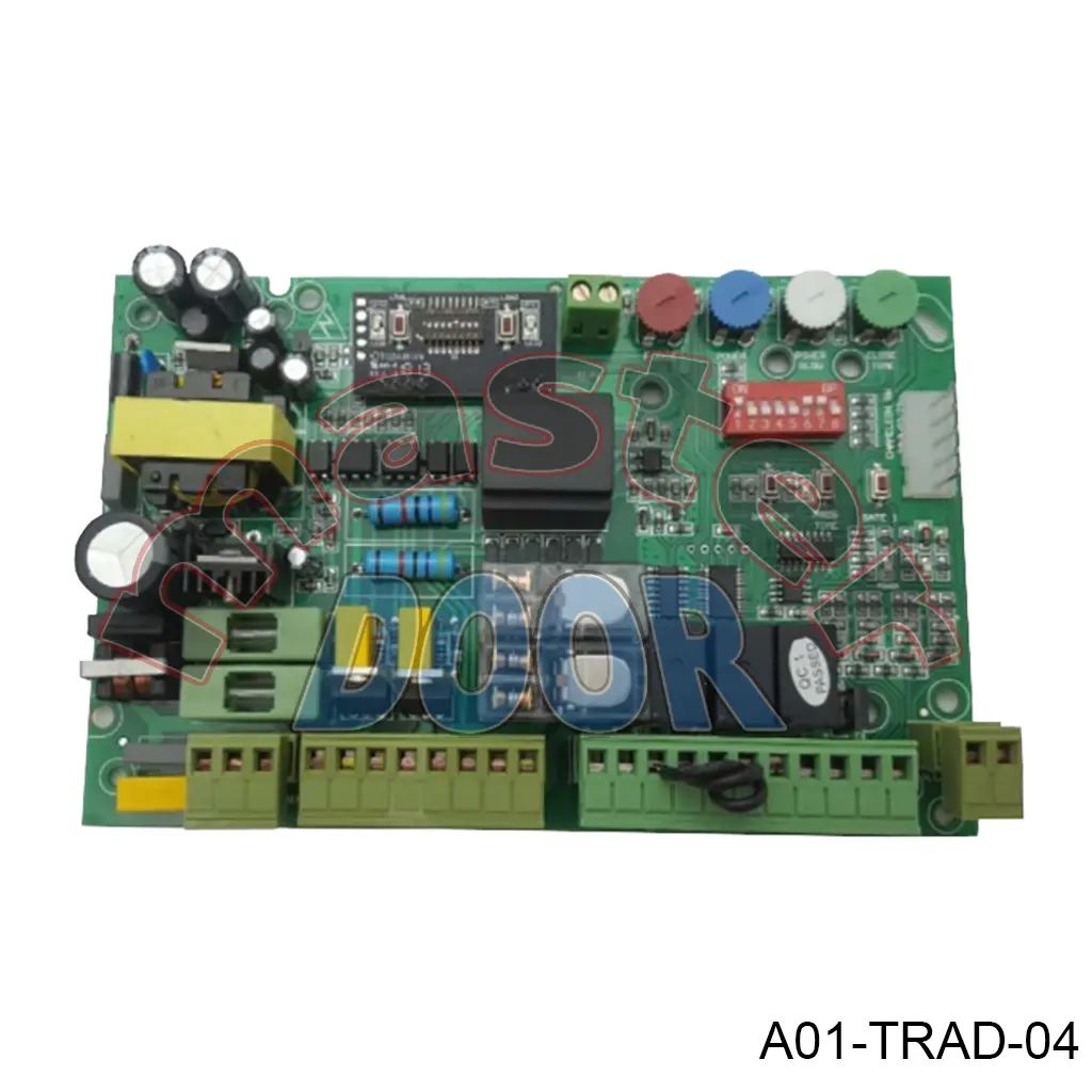 Tarjeta Electronica MD-WOLFSW, para pistones electromecanicos de varias marcas, 120V. con receptor integrado F433