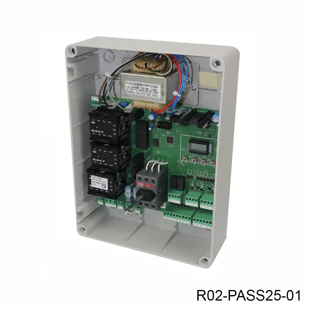[R02-PASS25-01] Cerebro Tarjeta Electronica SC380 Digital para Pass2500, 220V, Trifasica, Incluye contenedor