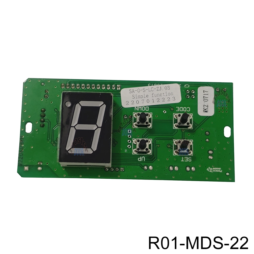 [R01-MDS-22] Tarjeta de Control para Operador MDSpeed / Arco / Espejo / Advanced, Car 01-21,(FS-DN48) RPM-4 PIN. NV(MD13)