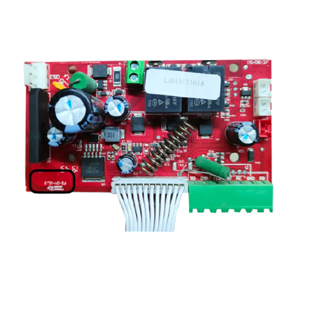 Tarjeta de Fuerza para Operador MDSpeed / Plus 002, con borde verde 7 entradas, ( FS-DY-V1.3), (MD06) NV, compatible con tarjeta de control MD04/MD13 /MD14/MD15