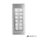 Teclado / Control de acceso SLIMSTONE Locinox, 100 codigos, 10-26Vcd, contactos secos, antivaldalico, iluminación led, Resistente al Agua (IP68) y al Frio. Loc