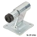 Tope de piso con Amortiguación con Base 120-147mm (27mm), 93mm alto, Ø38mm, 8mm exp. M-384F