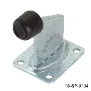 Tope de piso con base 50x91mm, Ø35mm, 8mm exp. M-382P.