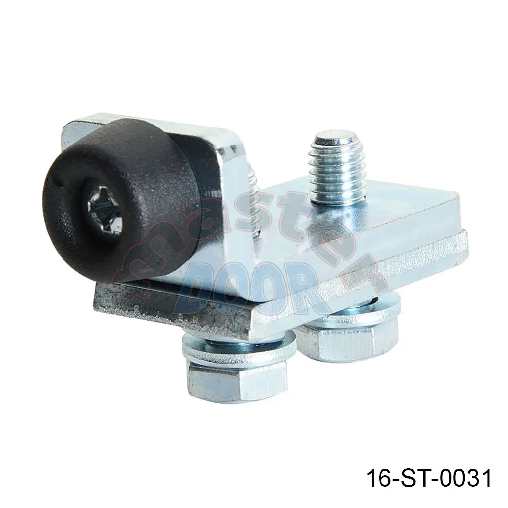 [16-ST-0031] Tope para Riel Superior Chico/Mediano, base 27mm, Plastico/hule 10mm