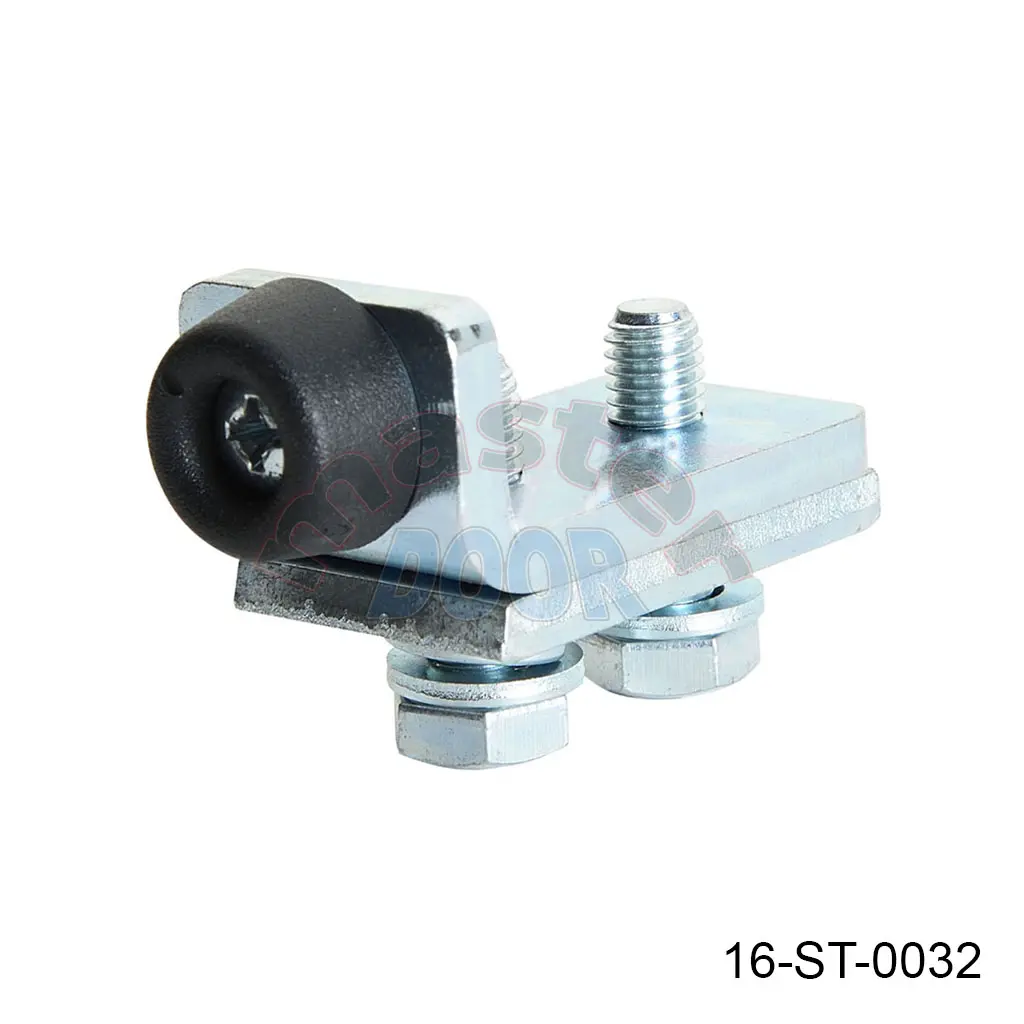 Tope para Riel Superior Grande, base 50mm, Plastico/hule 12mm