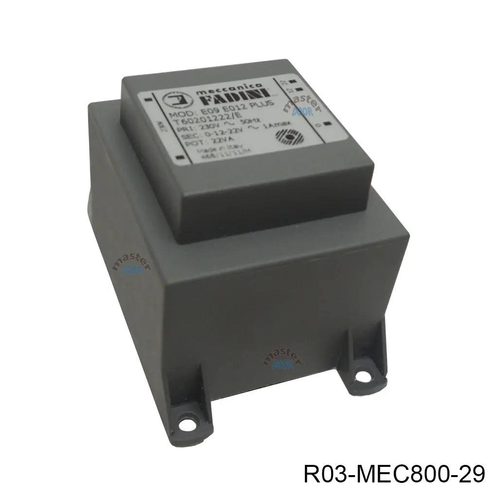 [R03-MEC800-29] Transformador 230V / 24V para Tarjeta Elpro-27