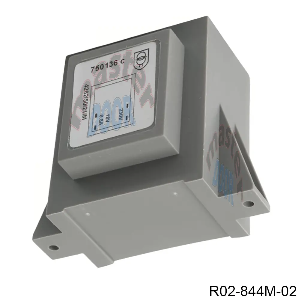 Transformador para Tarjeta Electronica 780D para Op. 844ER monofasico, 220V, 18V/15VA.