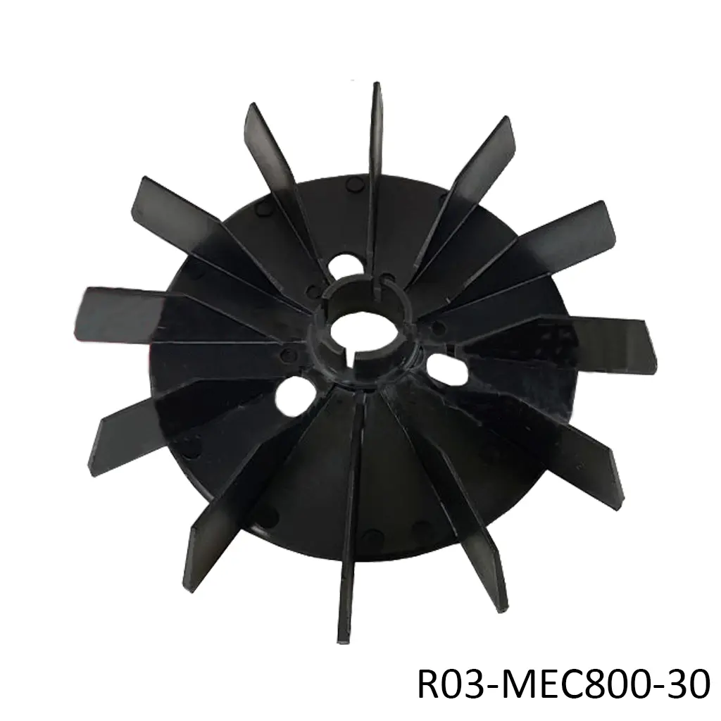 Ventilador de Plastico para enfriamiento del motor electrico del MEC800 / MEC200