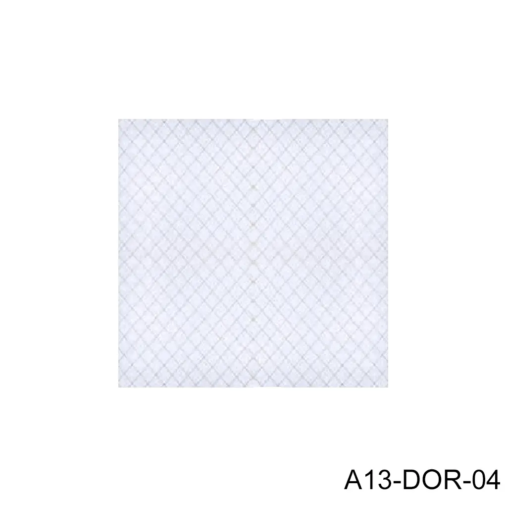 Vidrio con Malla Reticular de 6mm 30cm x 30cm, Templado, Dor