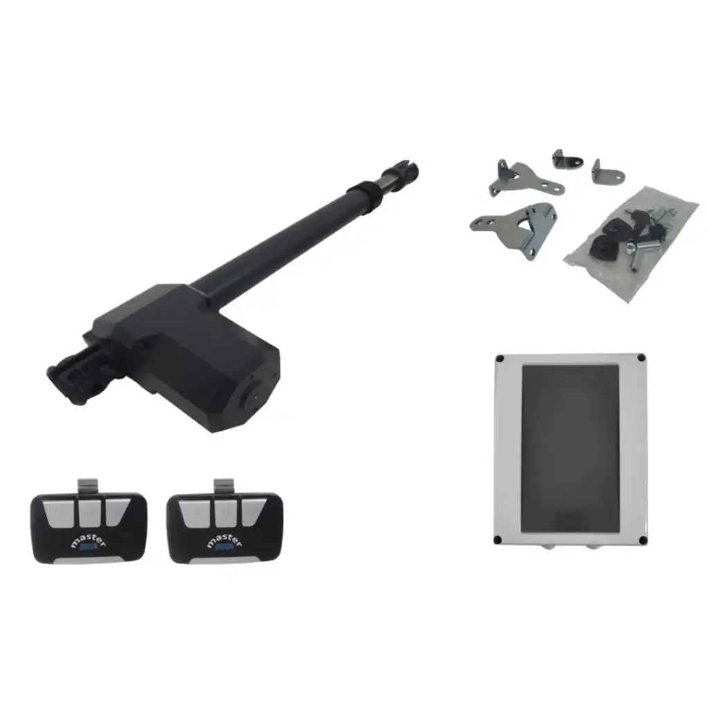 [K03-GR-01]Kit Pistones GR-300, 120V, para 1 hoja, con Receptor y 2 Control MD.