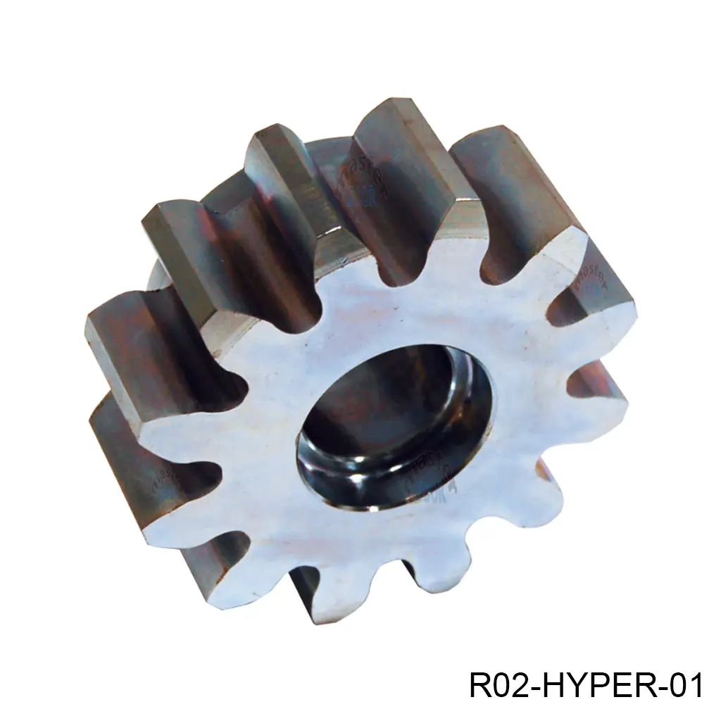[R02-HYPER-01] Piñon de salida para Op. Hyperfor, P6, para cremallera 30x30mm