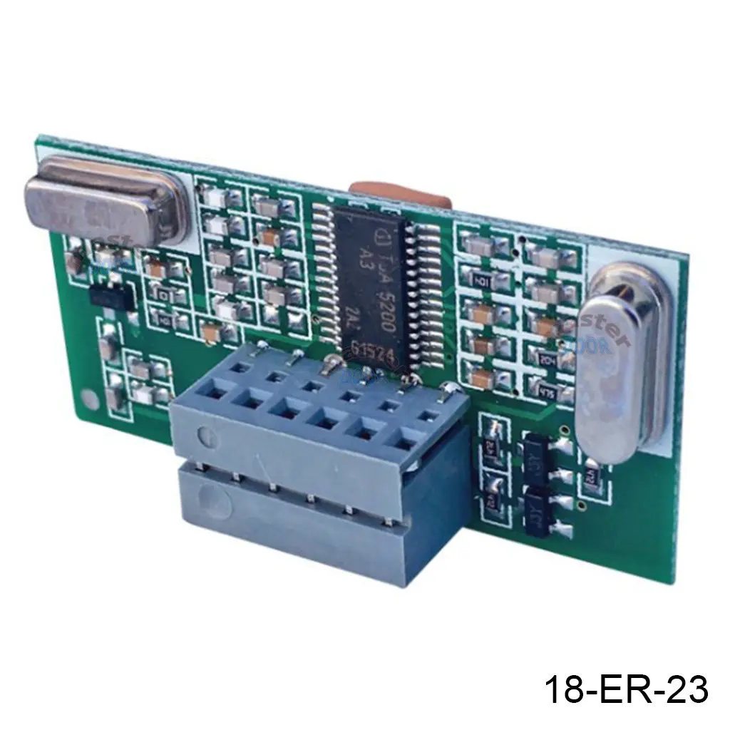 Receptor RSD Clever F-433, 1-canal, F-433, compatible con control Luna y Kuma.