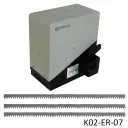 Kit Cremallera Toro-1800 INVERTER, 120 Volt. Incluye 6m de cremallera