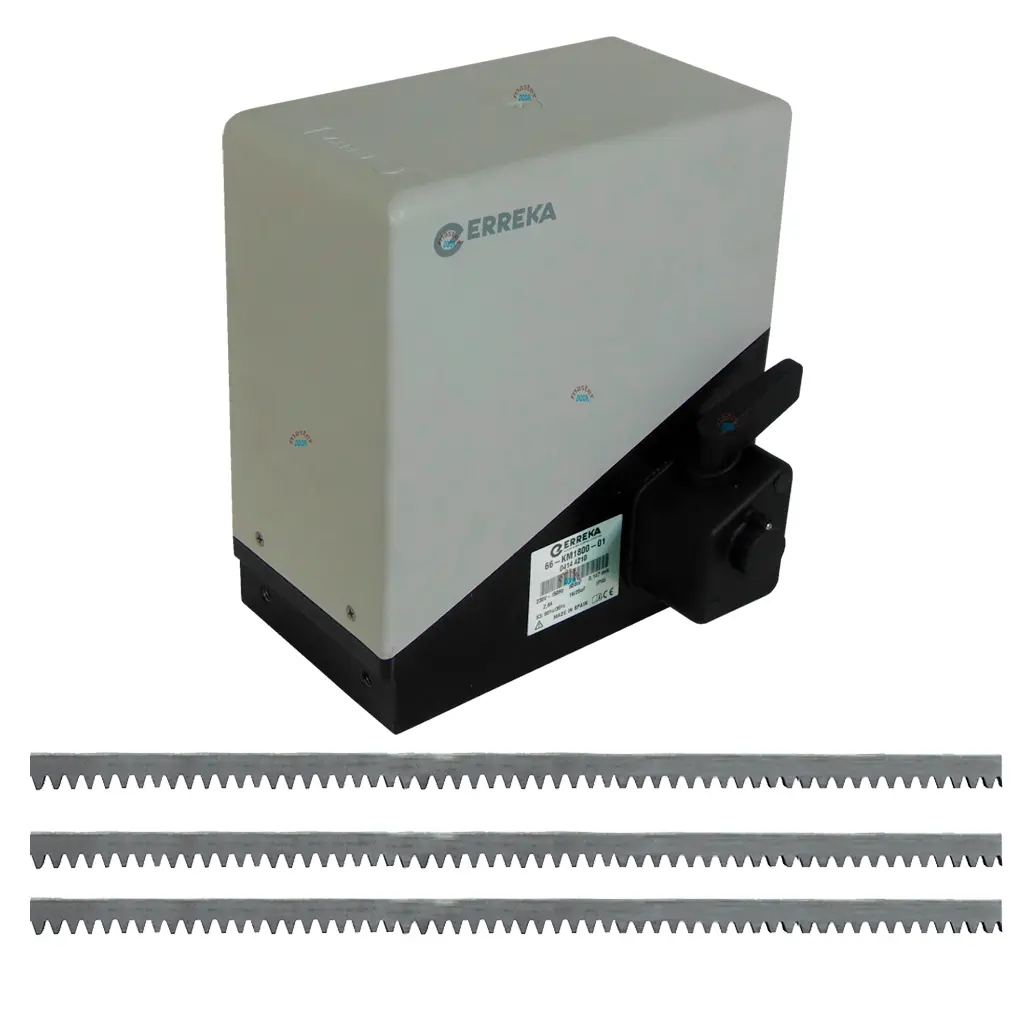 Kit Cremallera Toro-2500 INVERTER, 120 Volt Monofasico. Incluye 6m de cremallera Y Botonera PBS